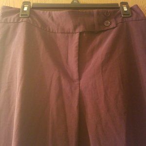 Laura Scott Purple Slacks